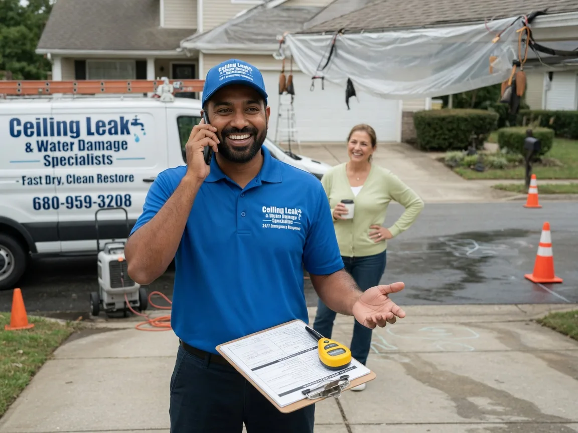 Ceiling Leak Cleanup New Providence, PA FAQs